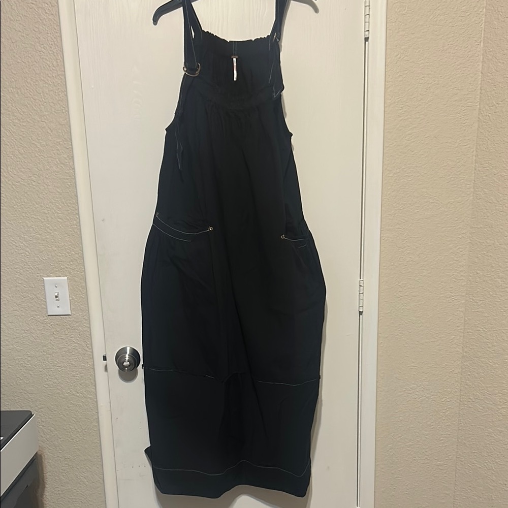 Free People Machu Barrel Midi Dress